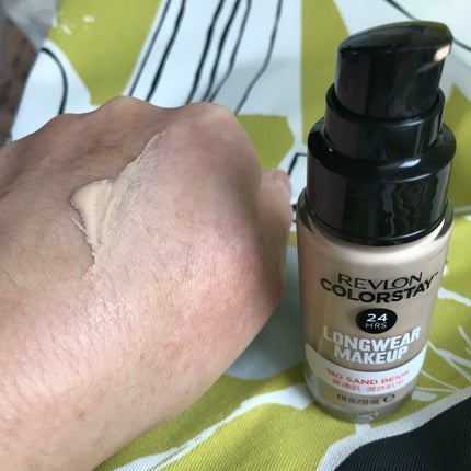 カラーステイ ロングウェア メイクアップ/REVLON/リキッドファンデーションを使ったクチコミ(3枚目)