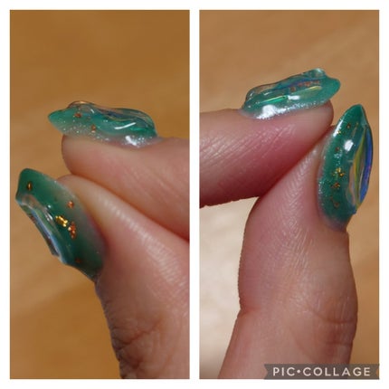 スペシャルトップジェル/HOMEI/ジェルネイルを使ったクチコミ(3枚目)