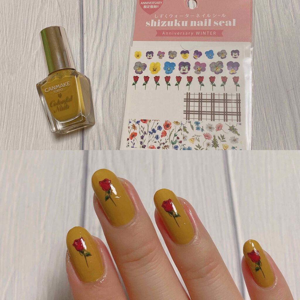 カラフルネイルズ/キャンメイク/マニキュアを使ったクチコミ（2枚目）