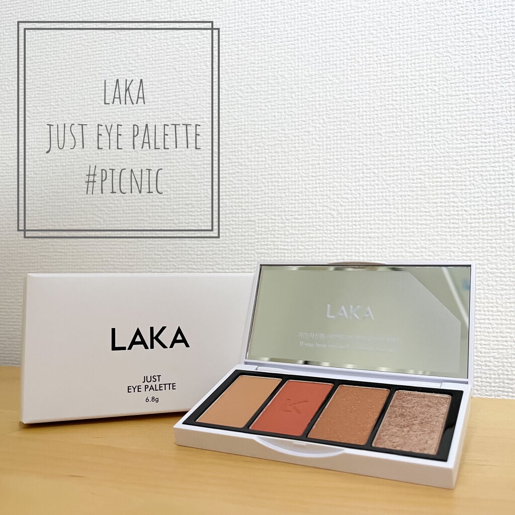 ジャストアイパレット/Laka/アイシャドウパレットを使ったクチコミ(1枚目)