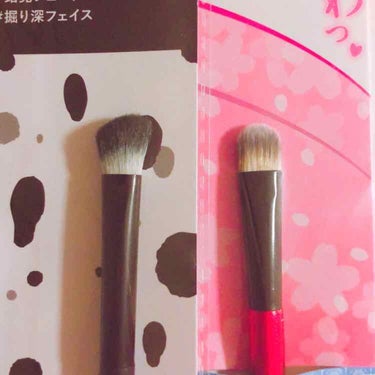 UR GLAM　SHADING BRUSH/U R GLAM/メイクブラシを使ったクチコミ（1枚目）