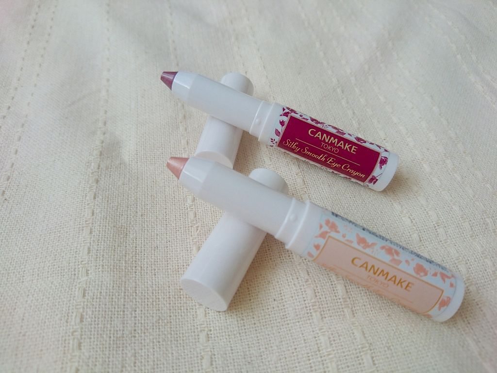 シルキースムースアイクレヨン/キャンメイク/リキッドアイシャドウを使ったクチコミ（1枚目）