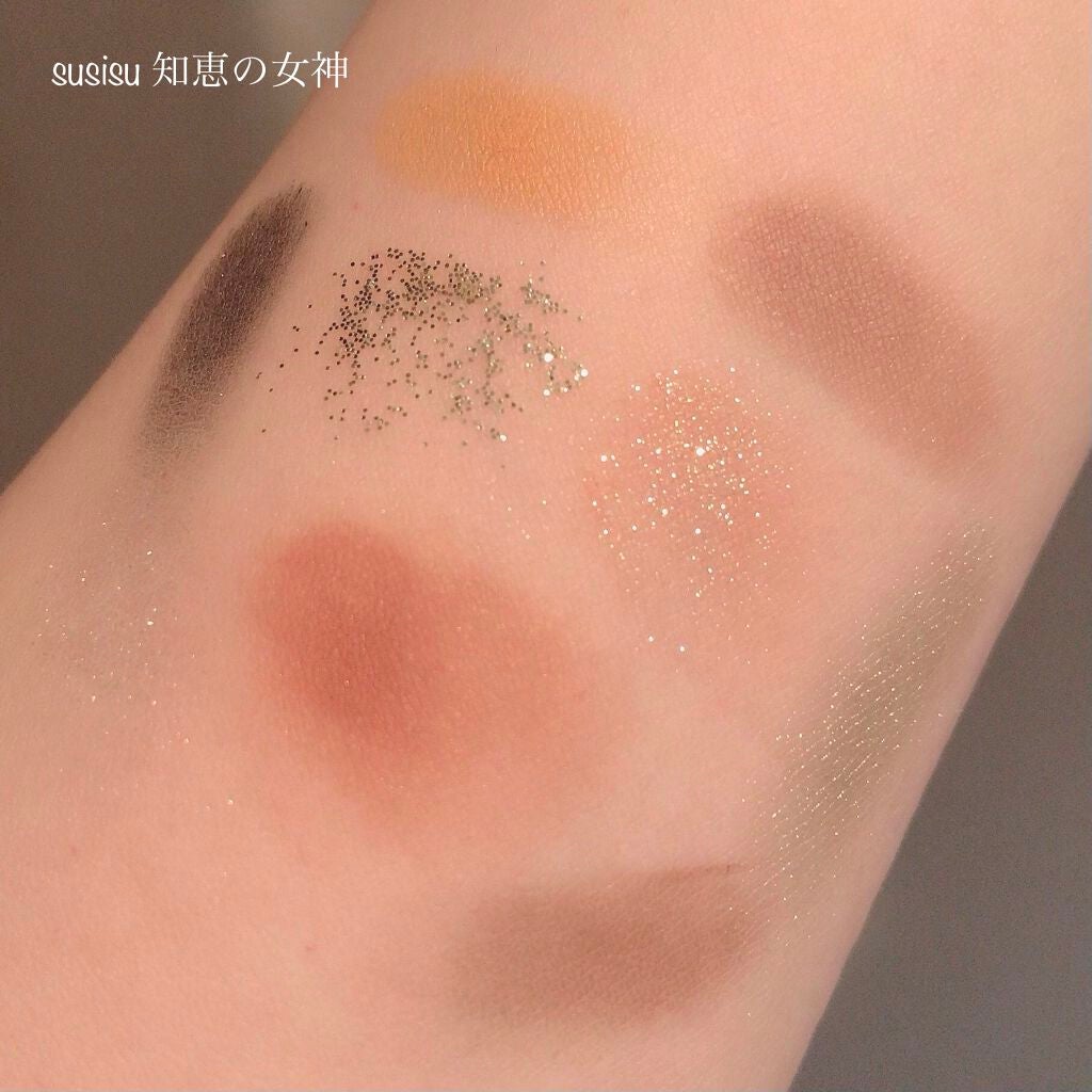 GODDESS 9 EYESHADOW/SUSISU/アイシャドウパレットを使ったクチコミ(4枚目)