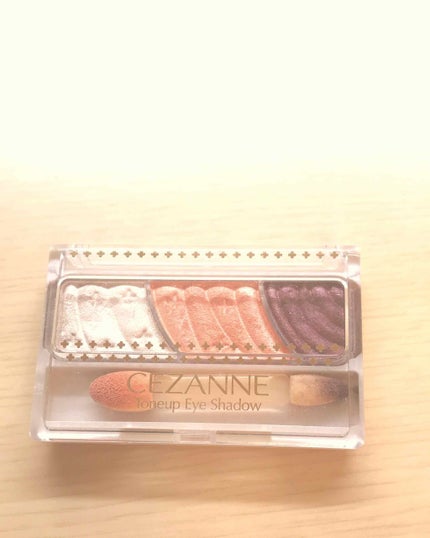 トーンアップアイシャドウ/CEZANNE/アイシャドウパレットを使ったクチコミ(1枚目)