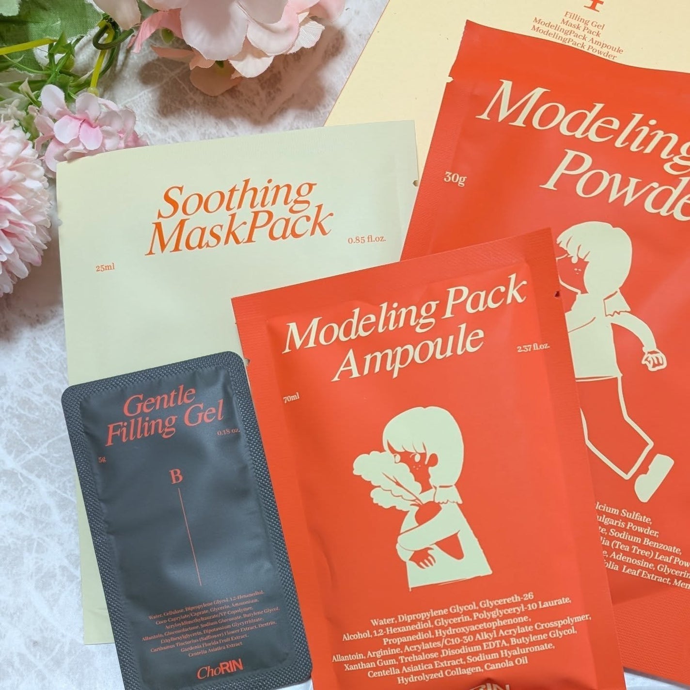 モデリングパックグロウプロジェクト/choRIN/シートマスク・パックを使ったクチコミ(2枚目)