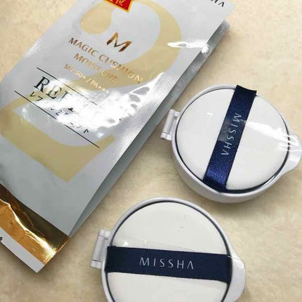 M クッション ファンデーション(モイスチャー)/MISSHA/クッションファンデーションを使ったクチコミ(1枚目)