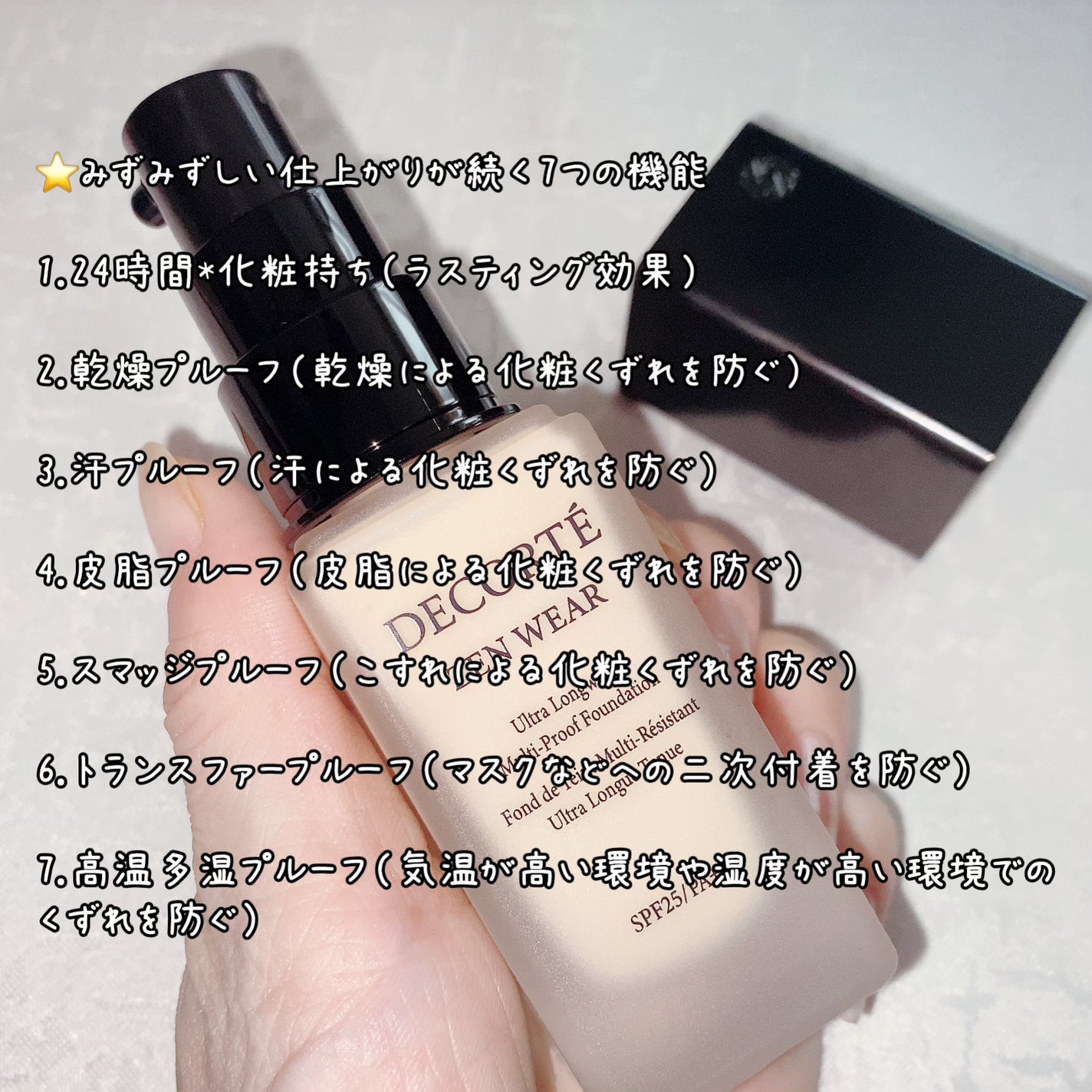 ゼン ウェア フルイド/DECORTÉ/リキッドファンデーションを使ったクチコミ(2枚目)