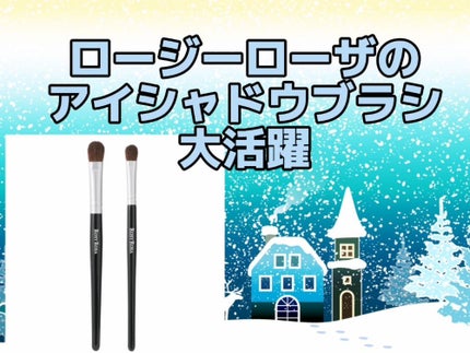アイシャドウブラシセット/ロージーローザ/メイクブラシを使ったクチコミ(1枚目)