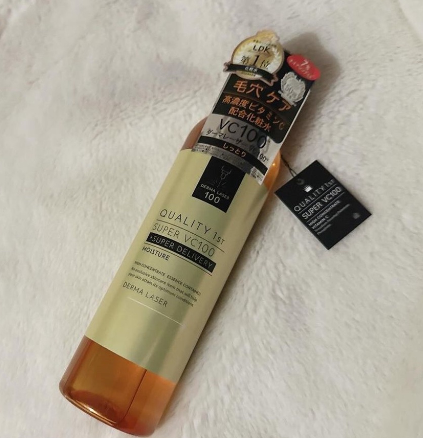 ダーマレーザー スーパーVC100ローション（しっとり）/クオリティファースト/化粧水を使ったクチコミ（1枚目）