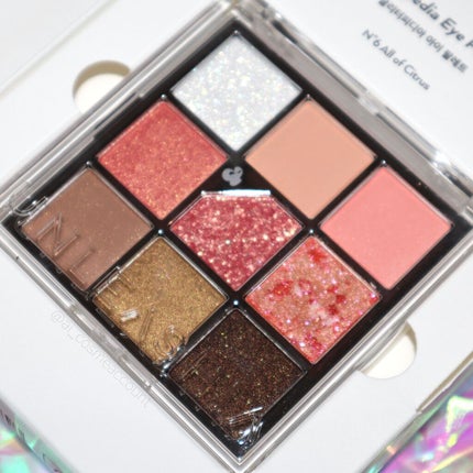 グリッターペディアアイパレット/unleashia/アイシャドウパレットを使ったクチコミ(2枚目)