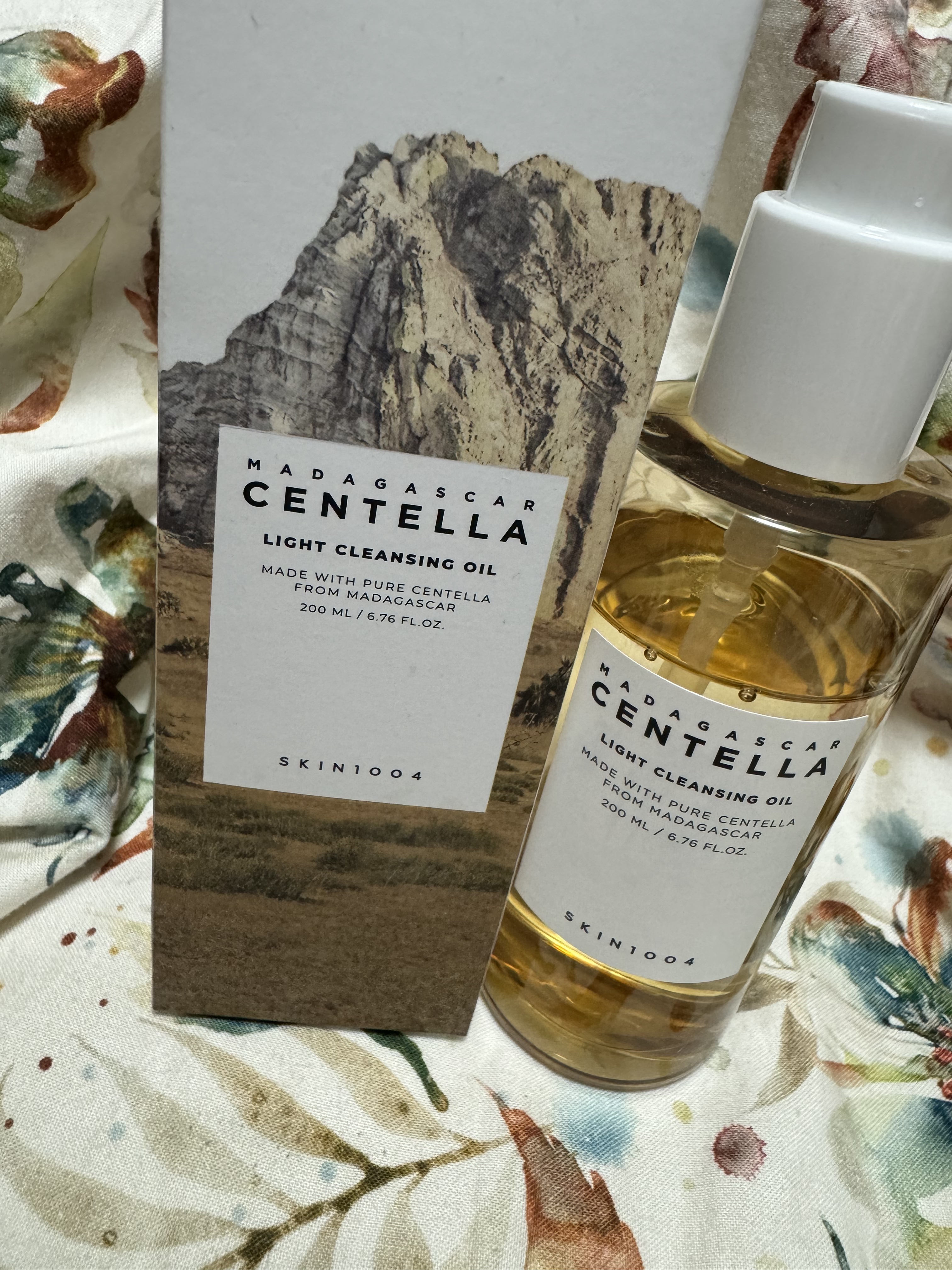 センテラ ライトクレンジングオイル/SKIN1004/オイルクレンジングを使ったクチコミ（1枚目）