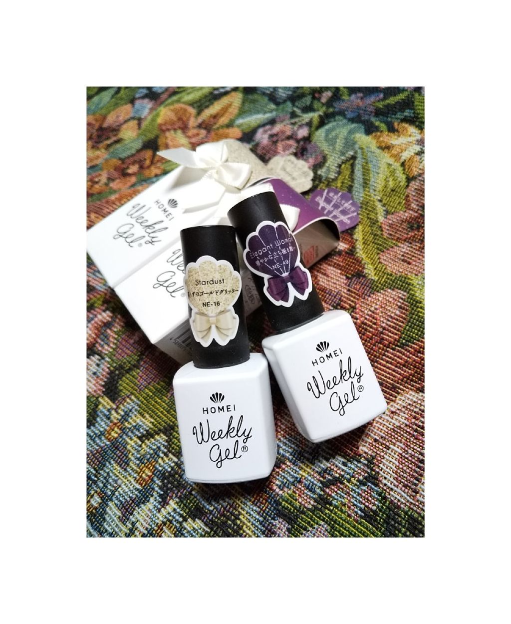 ウィークリージェル/HOMEI/ジェルネイルを使ったクチコミ(4枚目)