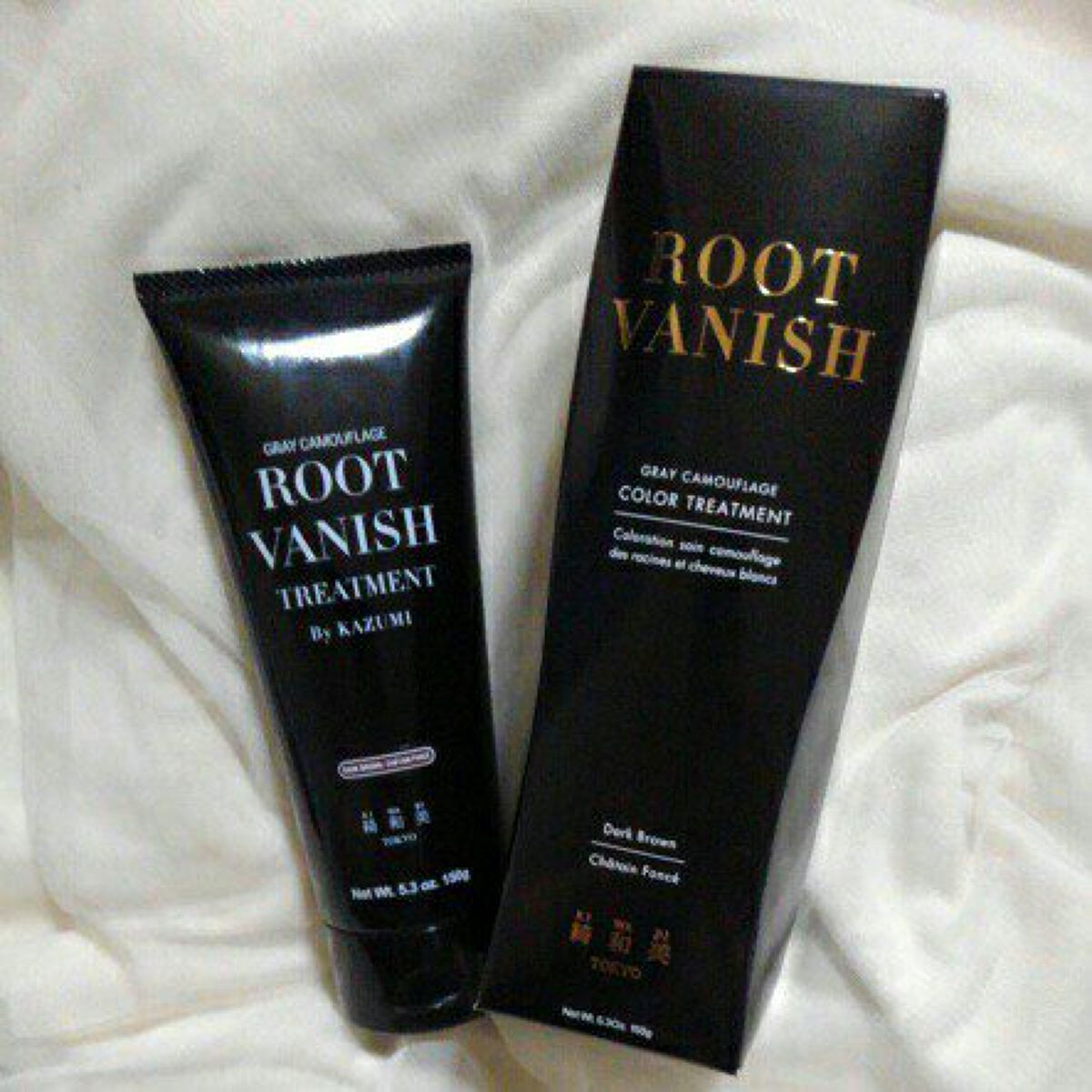 ROOT VANISH 白髪染めカラーシャンプー/ トリートメント/綺和美/市販シャンプーを使ったクチコミ（1枚目）