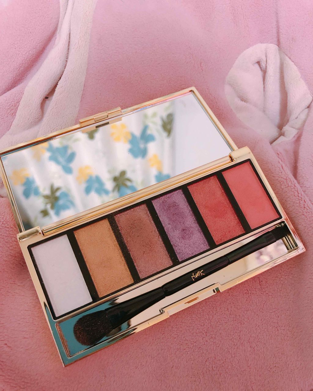 メイクパレット シマー ラッシュ/YVES SAINT LAURENT BEAUTE/アイシャドウパレットを使ったクチコミ(2枚目)