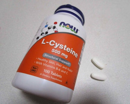 L-システイン/Now Foods/美容サプリメントを使ったクチコミ(1枚目)