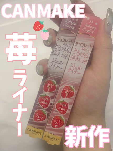 クリーミータッチライナー/キャンメイク/ジェルアイライナーを使ったクチコミ(1枚目)