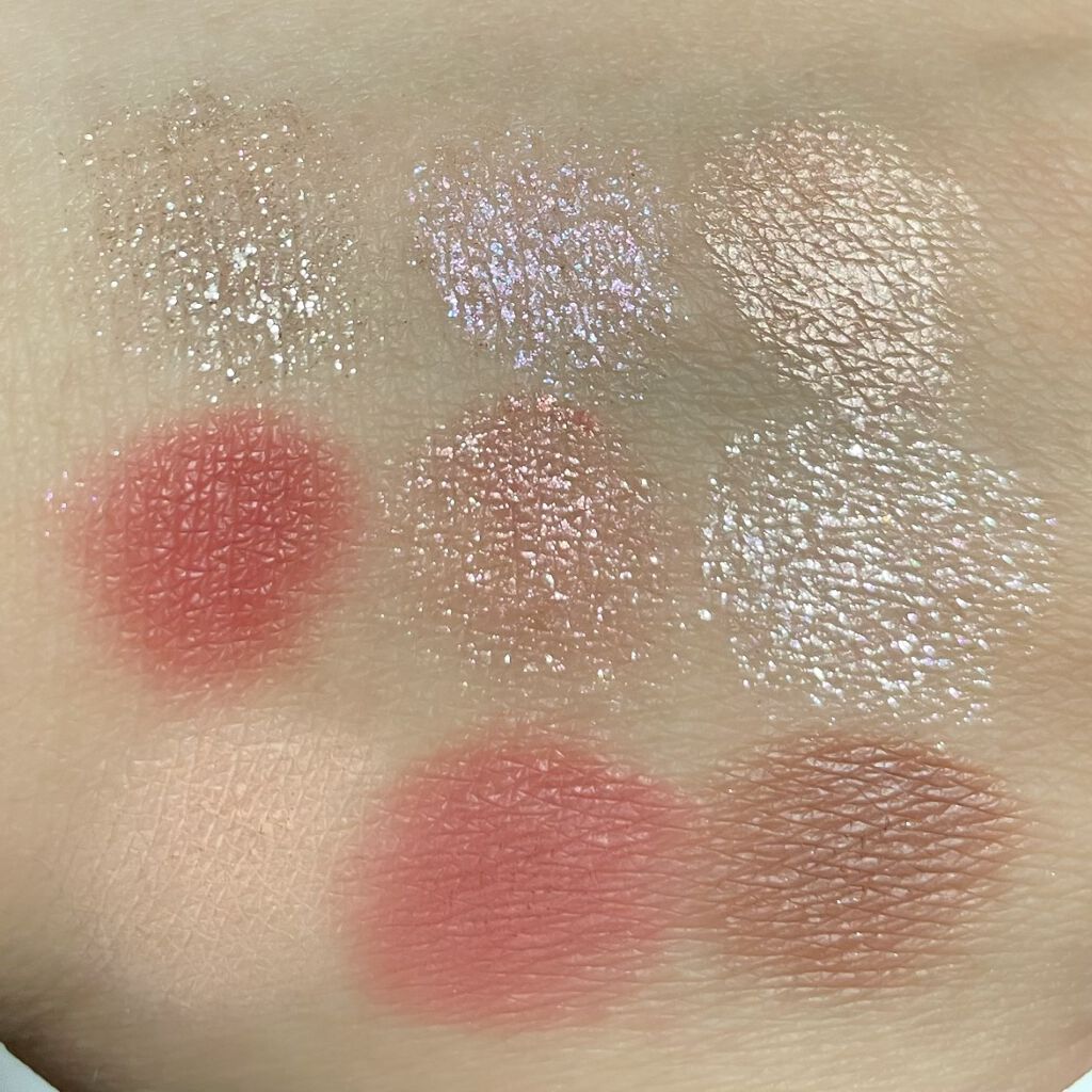 マテリアルカラーパレット/leur charme/アイシャドウパレットを使ったクチコミ(2枚目)