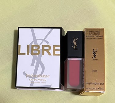 タトワージュ クチュール ベルベットクリーム NO204 ベージュ アンダーグラウンド/YVES SAINT LAURENT BEAUTE/口紅を使ったクチコミ（1枚目）