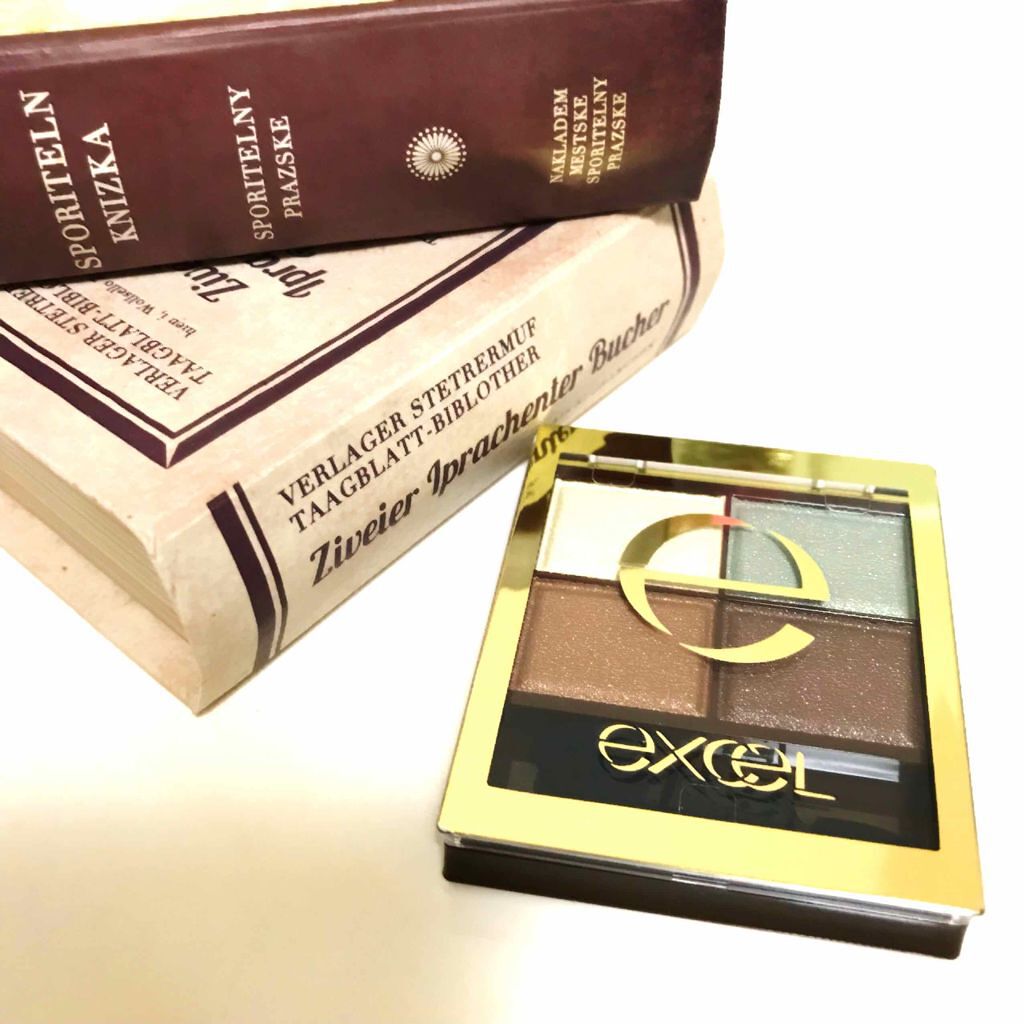 スキニーリッチシャドウ SR08 アクアティックブラウン/excel/アイシャドウパレットを使ったクチコミ（1枚目）