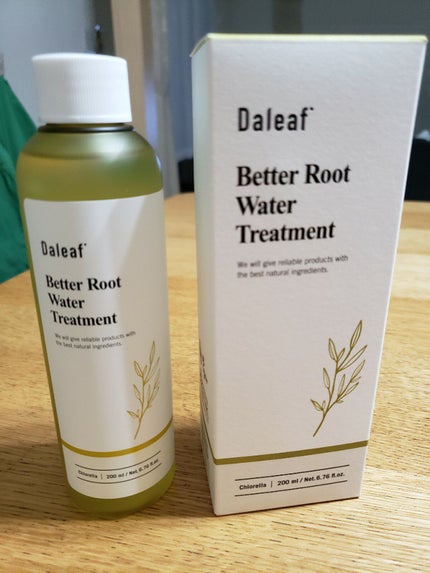 ベター ルートウォータートリートメント/Daleaf/洗い流すヘアトリートメントを使ったクチコミ(1枚目)