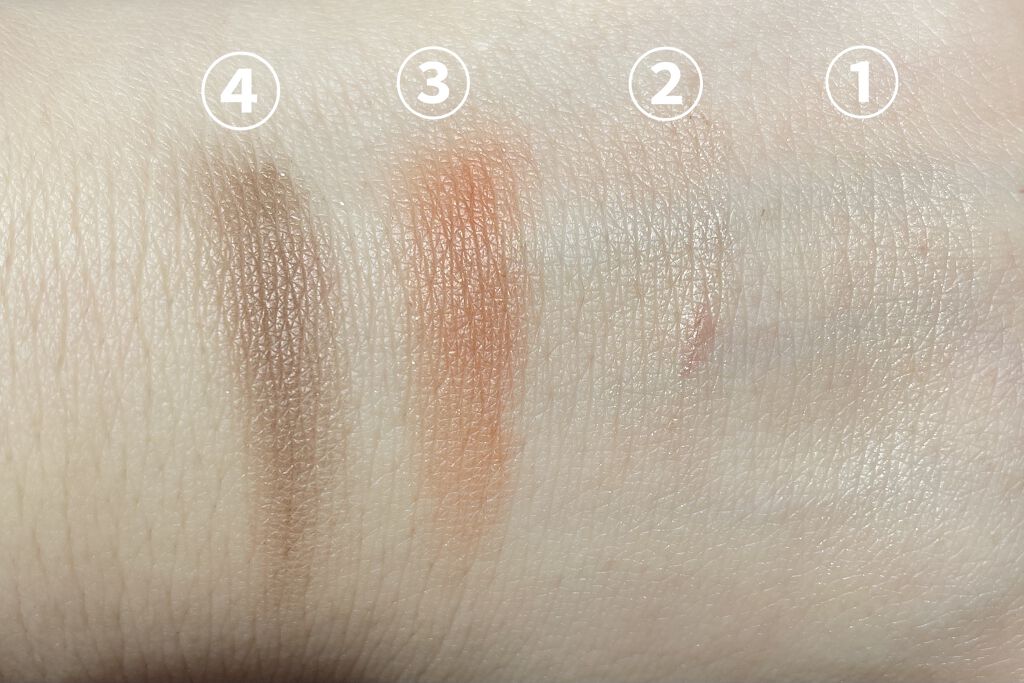 グロッシーリッチ アイズ N/Visée/アイシャドウパレットを使ったクチコミ（3枚目）