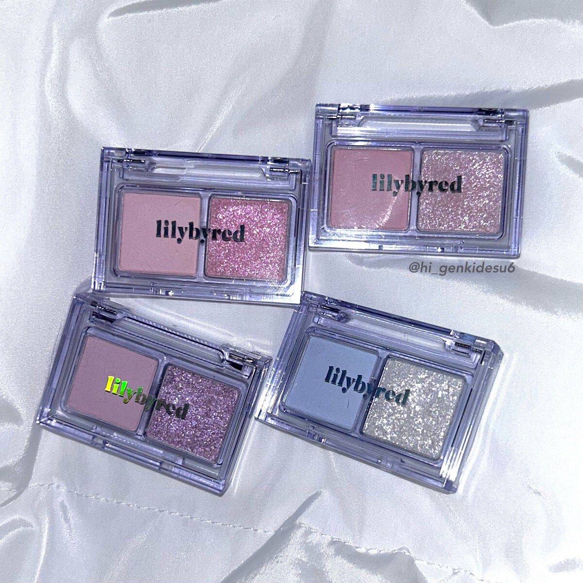 Little Bitty Moment Shadow/lilybyred/アイシャドウパレットを使ったクチコミ(1枚目)