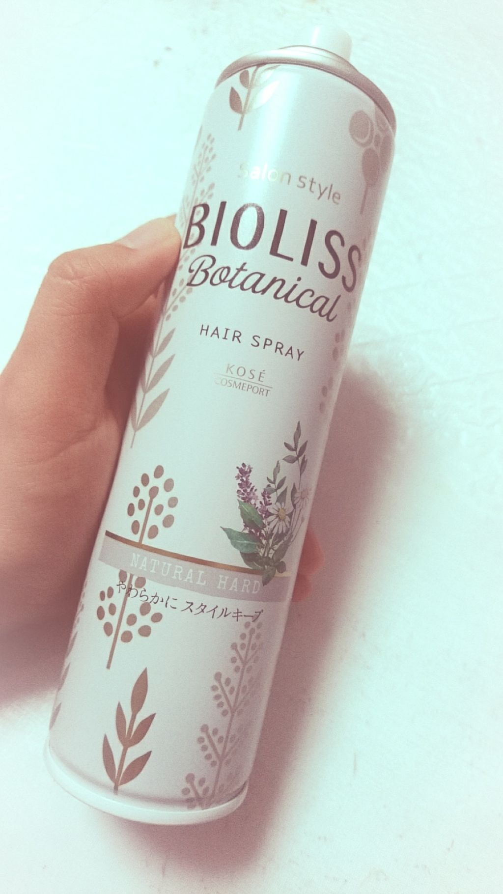 SSビオリス ボタニカル スタイリング ヘアスプレー(ナチュラルハード)/SSビオリス/ヘアスプレーを使ったクチコミ（2枚目）