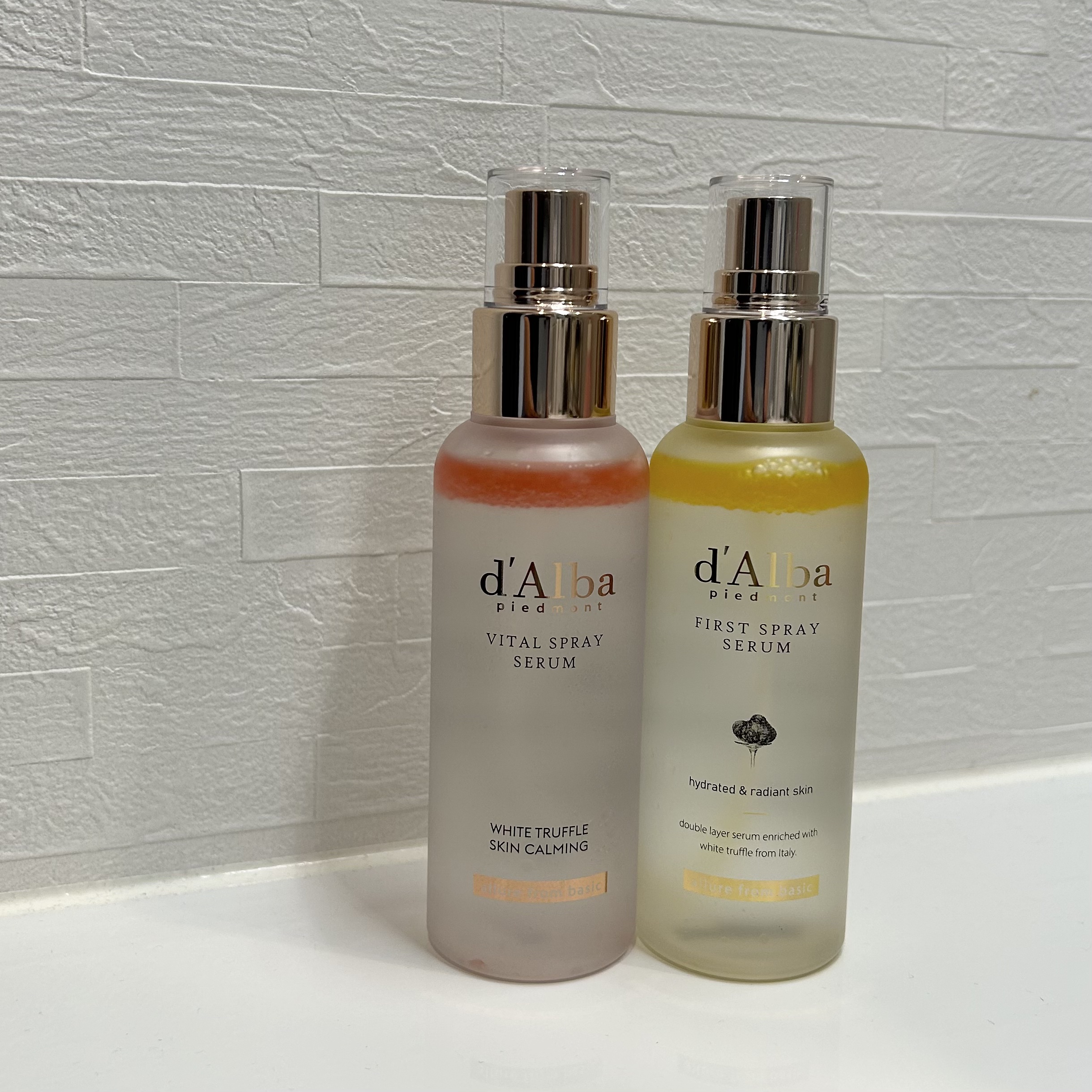 ダルバ ホワイトトリュフファーストスプレーセラム/ダルバ/ミスト状化粧水を使ったクチコミ（1枚目）