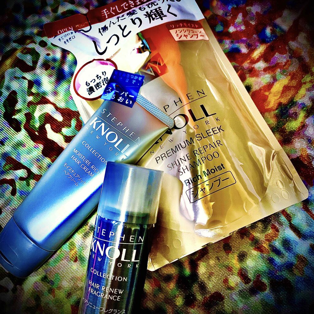 プレミアムスリーク シャインリペア シャンプー リッチモイスト/スティーブンノル ニューヨーク/市販シャンプーを使ったクチコミ（1枚目）