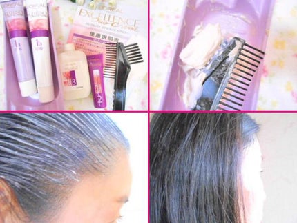 エクセランス R クリームタイプ /ロレアル パリ/ヘアカラーを使ったクチコミ(2枚目)