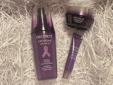 リポソーム アドバンスト パープルリボン セット 2023/DECORTÉ/スキンケアキットを使ったクチコミ(3枚目)