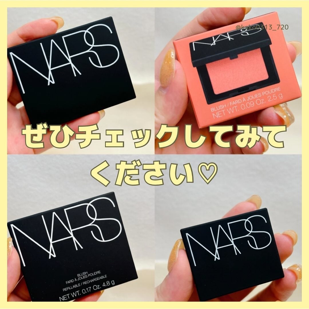 ブラッシュ N/NARS/パウダーチークを使ったクチコミ(9枚目)
