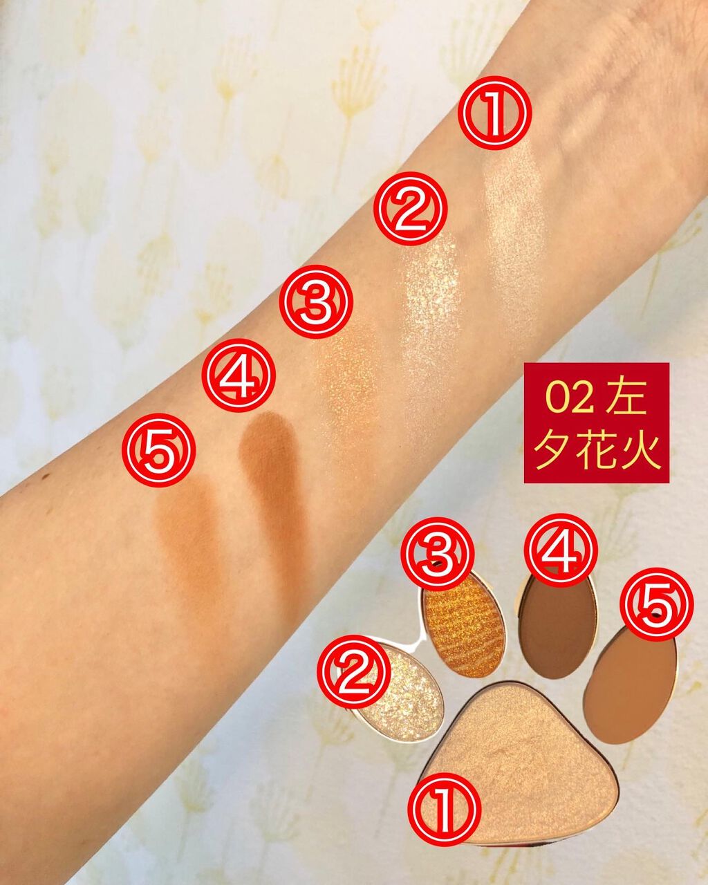 トラ十色アイシャドウパレット/COLORKEY/アイシャドウパレットを使ったクチコミ(2枚目)