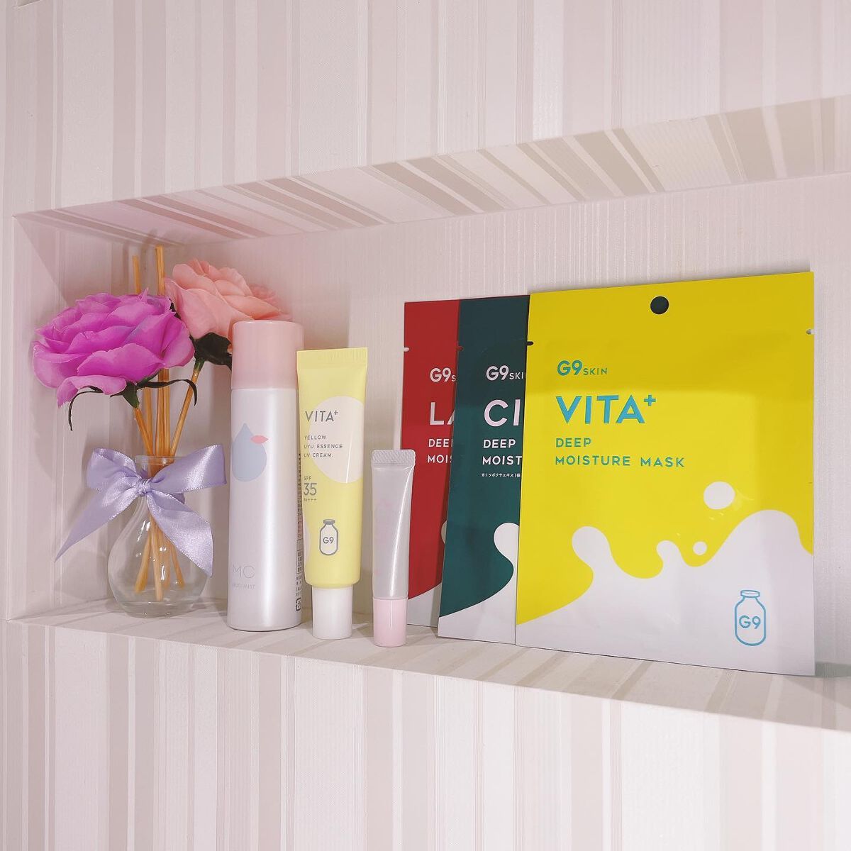 ラクトプラス ディープモイスチャーマスク/G9SKIN/シートマスク・パックを使ったクチコミ（2枚目）