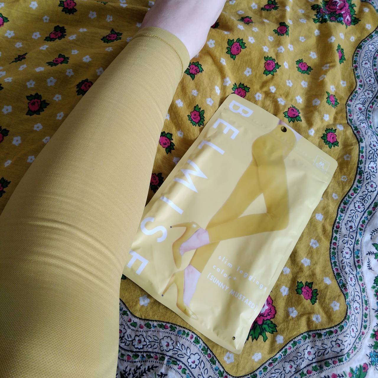 スリムレギンス color+/BELMISE/着圧ソックス・レギンスを使ったクチコミ（3枚目）