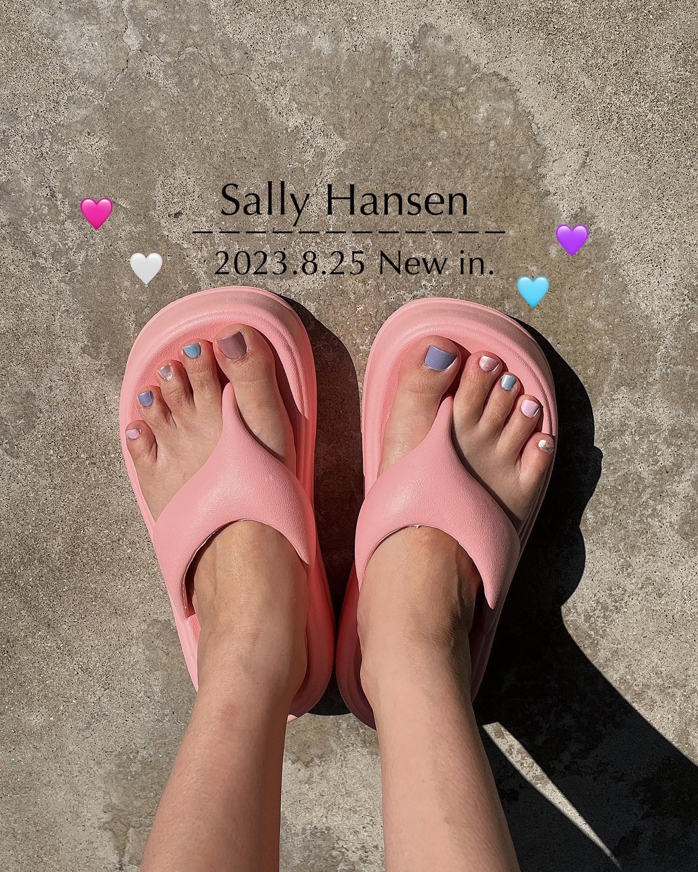 インスタドライ ネイルカラー リュクスフィニッシュ/サリーハンセン/オールインワンネイルを使ったクチコミ(1枚目)