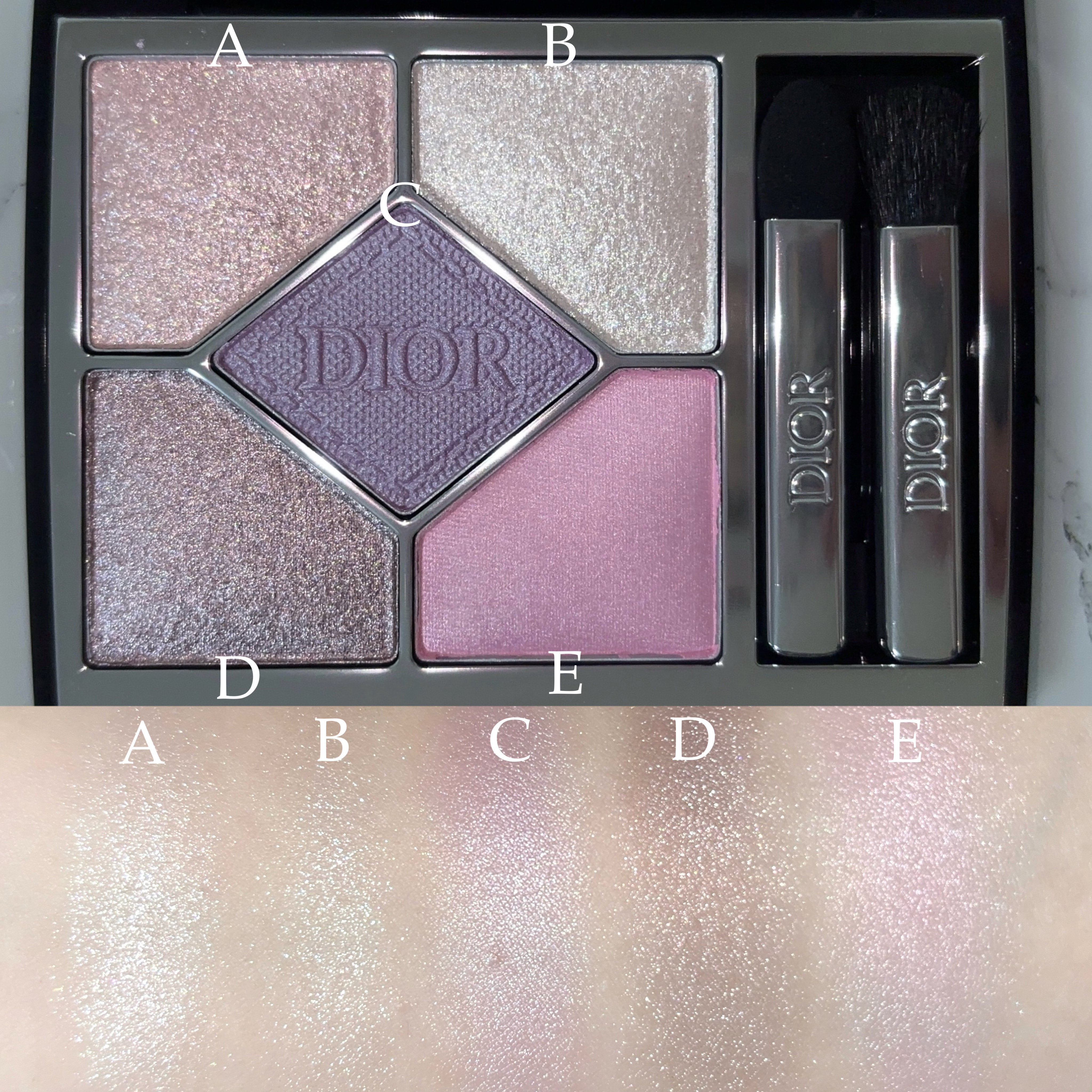 ディオールショウ サンク クルール/Dior/アイシャドウを使ったクチコミ（2枚目）