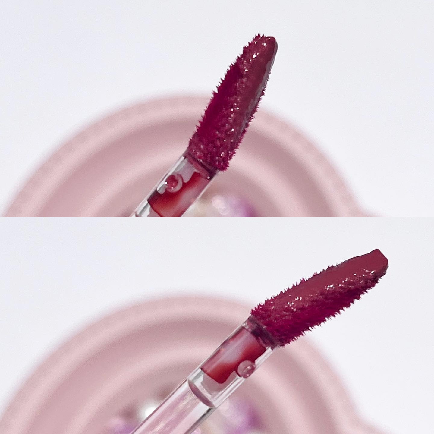 グラッセリップティント 06 モーヴモア/mude./リップティントを使ったクチコミ（3枚目）