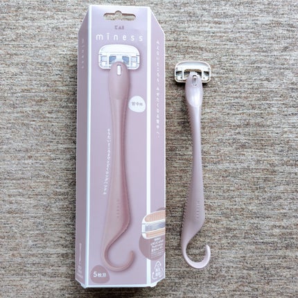 miness ボディ用カミソリ 替刃2個付/貝印/シェーバーを使ったクチコミ(2枚目)