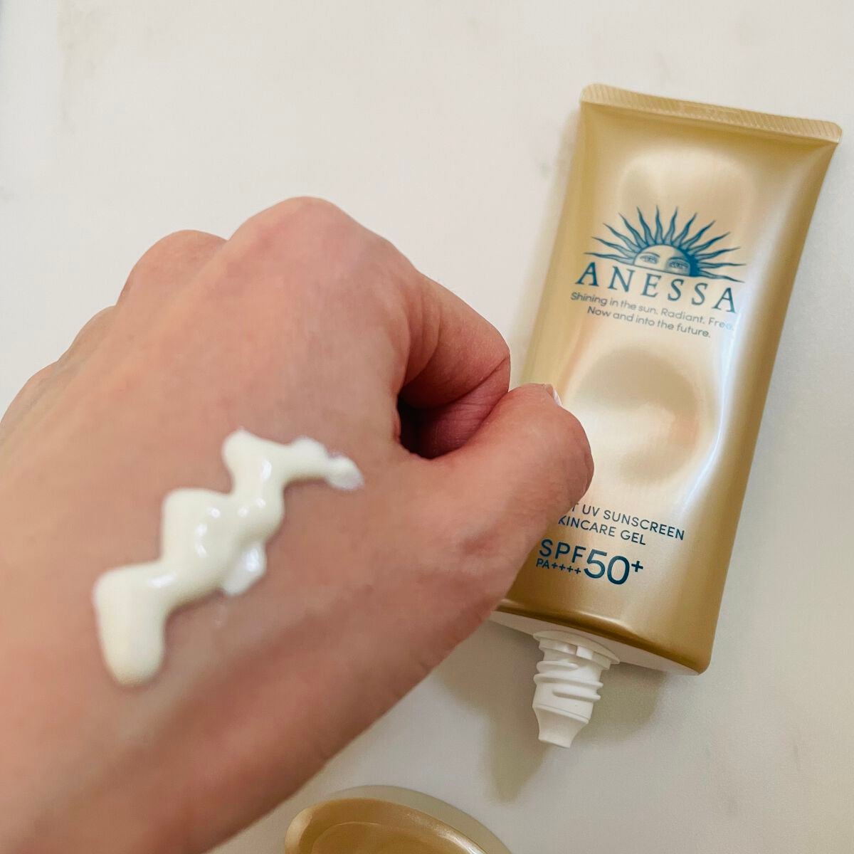 パーフェクトUV スキンケアジェル N/アネッサ/日焼け止め・UVケアを使ったクチコミ(1枚目)