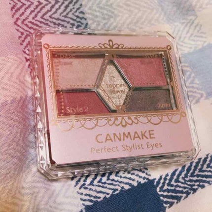 【旧品】パーフェクトスタイリストアイズ/キャンメイク/アイシャドウパレットを使ったクチコミ(1枚目)