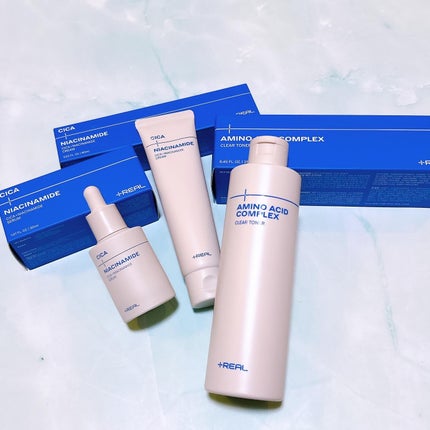 シカ+ナイアシンアミドセラム/+REAL/美容液を使ったクチコミ(1枚目)