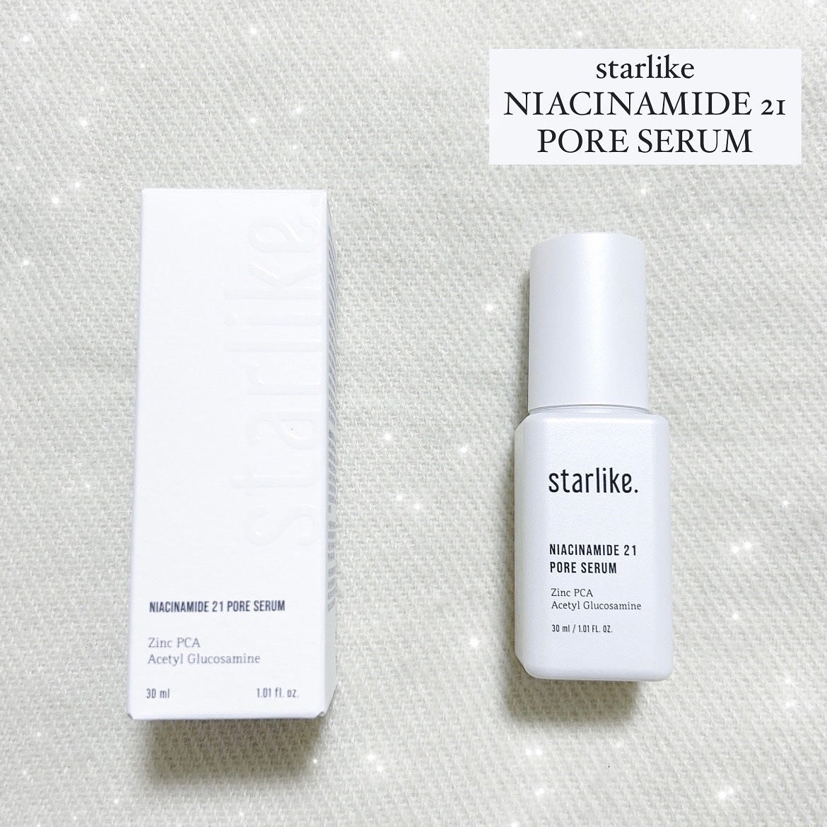 ðððâðð on LIPS ã.âŸstarlikeãNIACINAMIDE21PORESER..ãïŒ1æç®ïŒ