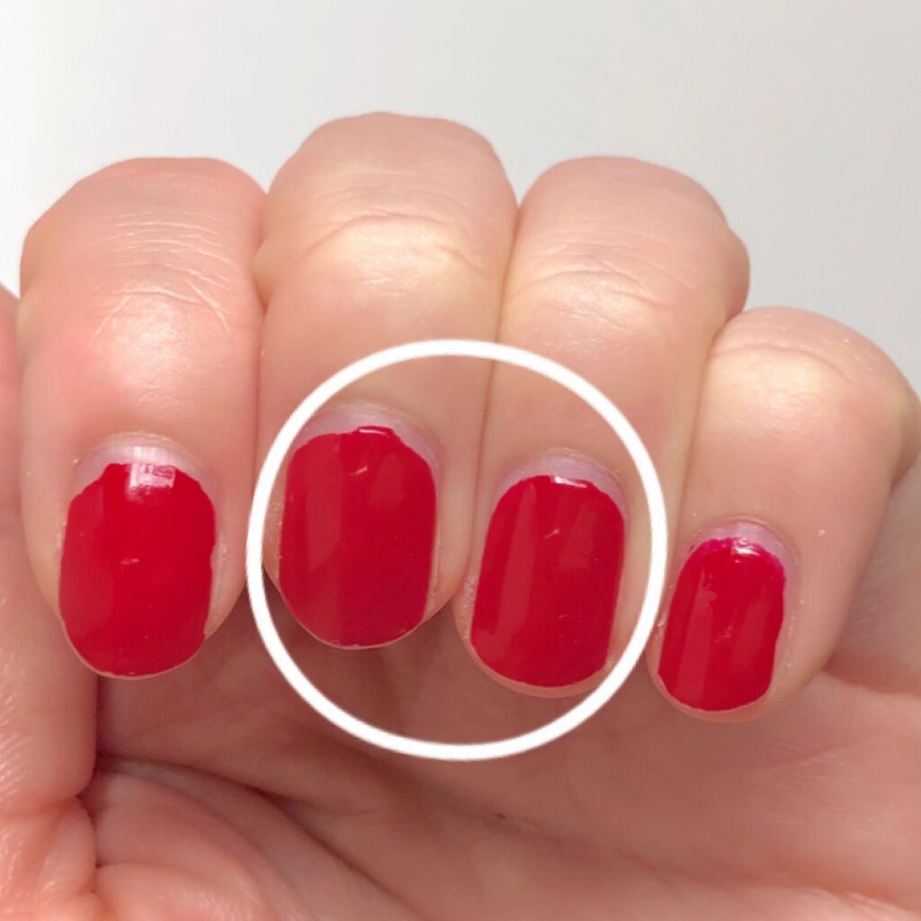 ４５ セカンド トップコート/nails inc./ネイルトップコートを使ったクチコミ（3枚目）