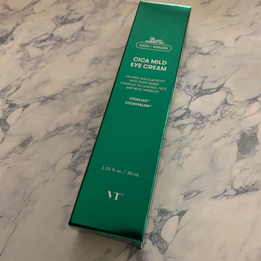 CICA マイルドアイクリーム/VT/アイケア・アイクリームを使ったクチコミ（1枚目）