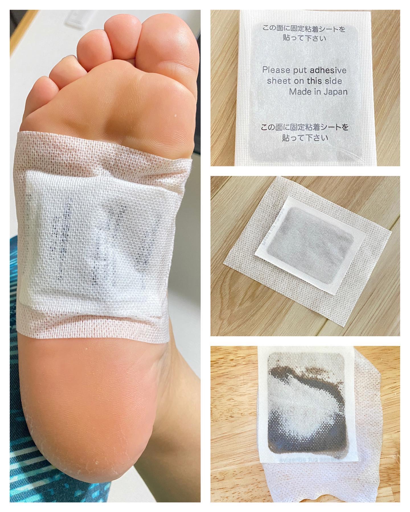 あしやすめ 足裏樹液シート/鎌倉ライフ/レッグ・フットケアを使ったクチコミ（3枚目）