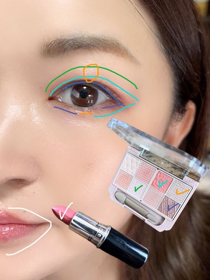 プティパレットアイズ/キャンメイク/パウダーアイシャドウを使ったクチコミ(2枚目)