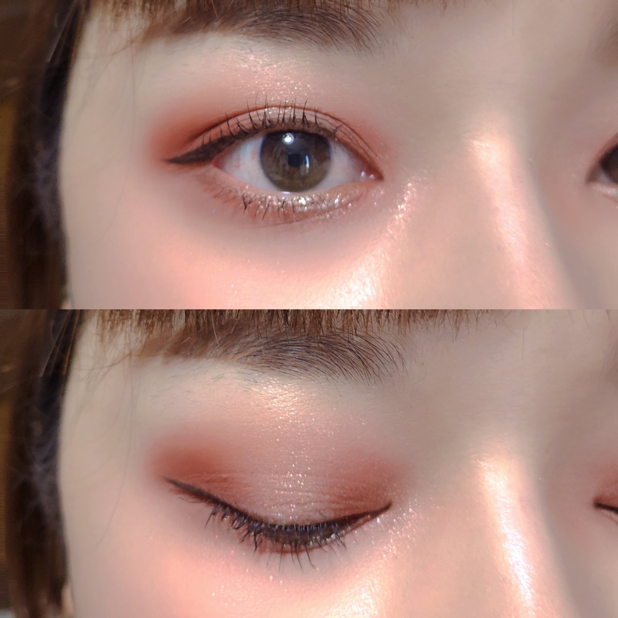 グリッター イルミネーションライナー R/CipiCipi/リキッドアイライナーを使ったクチコミ（2枚目）