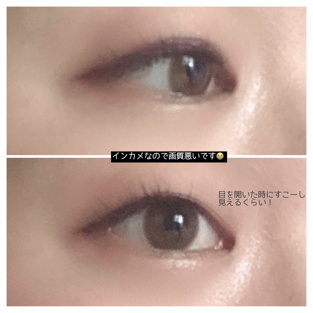 モテライナー リキッド/flowfushi/リキッドアイライナーを使ったクチコミ（2枚目）