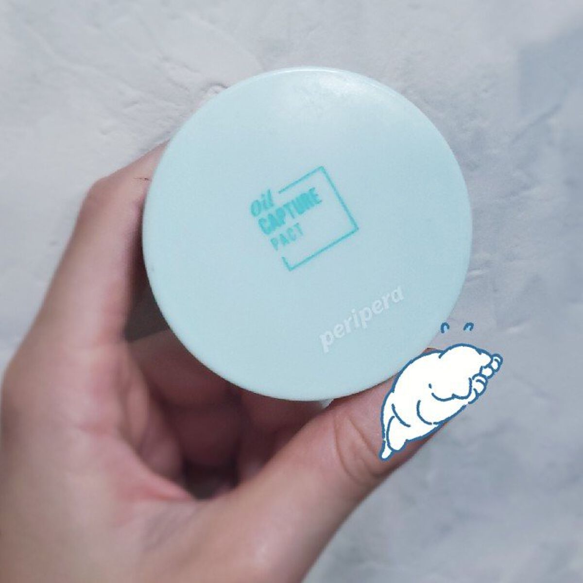 オイルキャプチャーパクト/PERIPERA/プレストパウダーを使ったクチコミ（1枚目）